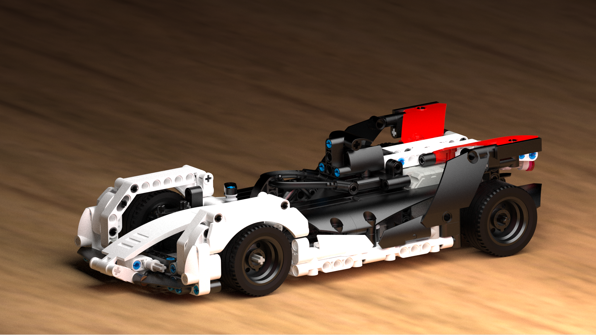 42137保时捷方程式赛车立体拼装玩具